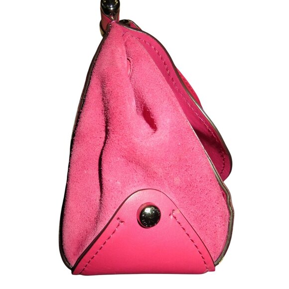 Coach 2016 Drifter Pink Mixed Leather Carryall Satchel 2 Way Crossbody Handbag - Picture 4 of 14